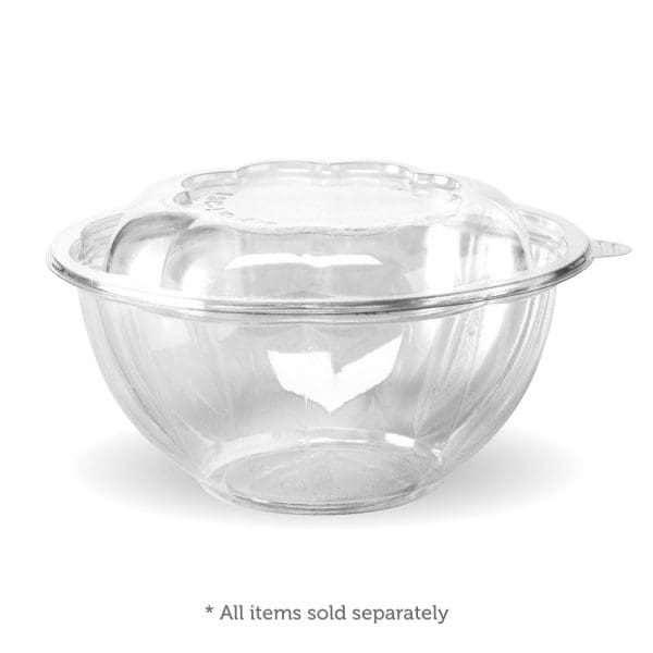 Biopak Clear Salad BioBowl 1080ml 32oz 450pcs - Image 2