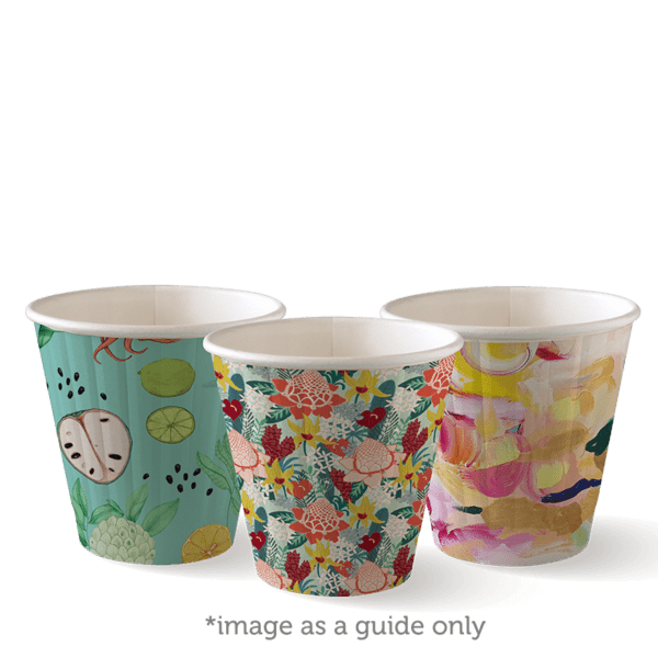 BC-8DW(90)-ART SERIES (Biopak Art Series Double Wall BioCup 295ml 8oz (90mm) 1000pcs)