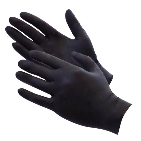 452645-BX (Handcare Powder Free Disposable Black Vinyl Gloves 1000pcs)