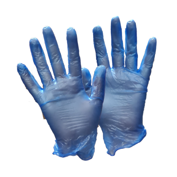 GLOVBNXL (Disposable Vinyl Glove Powder Free Blue Extra Large 1000pcs)